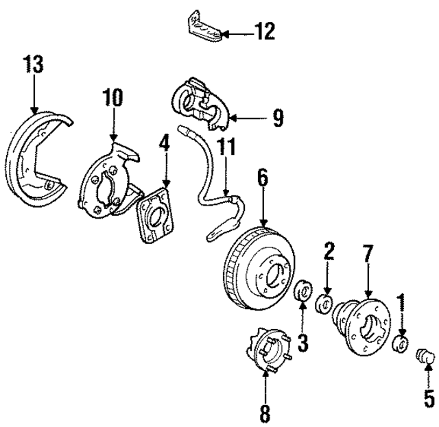 15534074 - Brakes: Rotor for GM Image