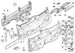 51498218918 - : Right Stopper Trim Panel for BMW Image