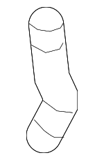 8K0121109L - : 2008-2012 Audi S5 - Connector Hose for Audi: S5 Image