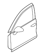 958831055GRV - Body: Door Shell for Porsche: Cayenne Image