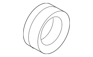 383424N500 - : Side Seal for Nissan: Altima, Murano, Qashqai, Rogue, Rogue Select, Rogue Sport Image