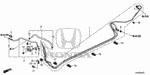 16722R1AA01 - Electrical/Exhaust/Heater/Fuel: HOSE, FUEL FEED for Honda Image