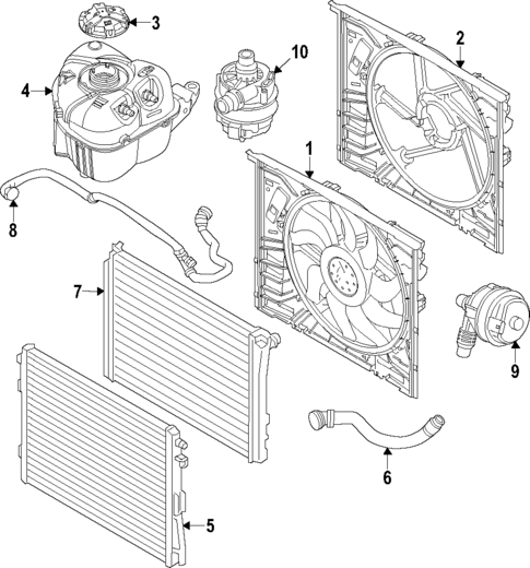 Cooling System for 2024 BMW i4 #0