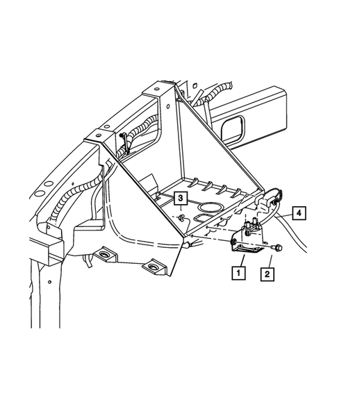 Power Distribution Center, Fuse Block, Junction Block, Relays and Fuses for 2012 Ram 3500 #2