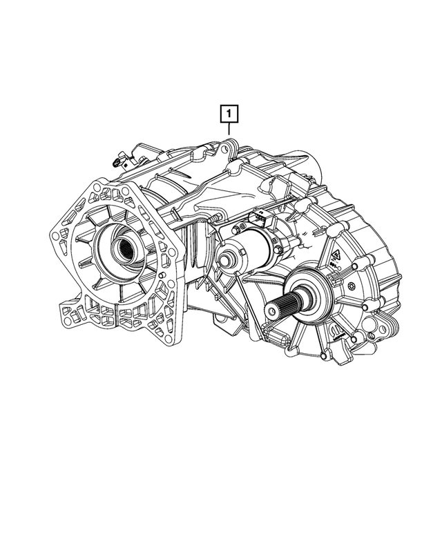 68535805AA - : Bw 48-11 Transfer Case for Mopar Image