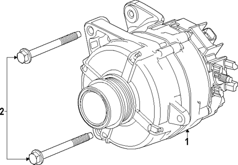 Alternator for 2025 Buick Encore GX #1