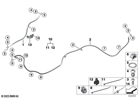 Brake Lines for 2024 BMW-Motorrad CE #0