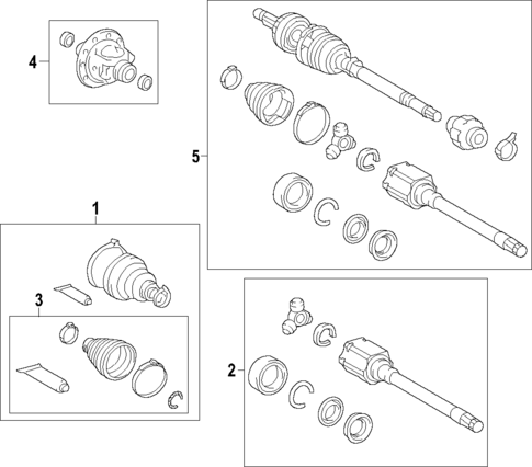 Axle Shafts & Joints for 2024 Lexus RX350h #0