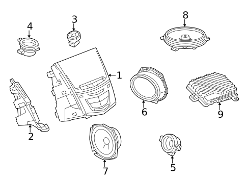 Navigation System for 2014 Cadillac ELR #0