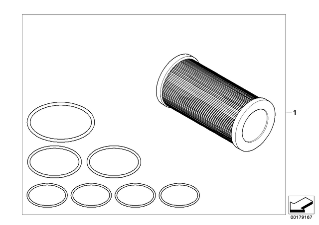 11427715456 - : Set For Oil Service for BMW-Motorrad Image