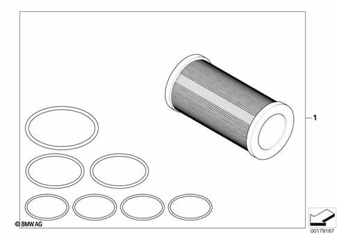 Oil Filter and Lines for 2009 BMW-Motorrad G 450 X #0