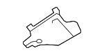 7L0825681B - Exhaust: Heat Shield for Audi Image