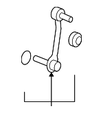 548303K010 - Suspension: Stabilizer Link for Hyundai: Azera, Sonata Image