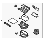 97100A5000 - : Blower Assembly for Hyundai Image