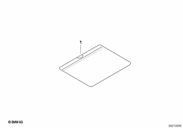 71112328434 - Technical Literature: Plastic Bag F on-Board Literature - 210X160mm for BMW-Motorrad Image image