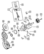 5012356AC - Engine 3.7L Six Cylinder: Washer Washer Package for Mopar Image
