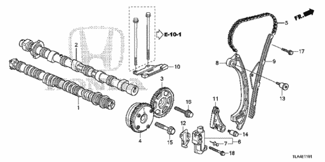Camshaft - Cam Chain (2.4L) for 2019 Honda CR-V #0