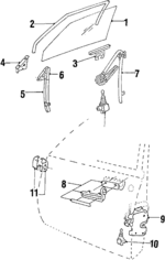 10226716 - Body: Cover Gasket for Buick: Century | Chevrolet: Celebrity | Oldsmobile: Cutlass Ciera, Cutlass Cruiser | Pontiac: 6000 Image image