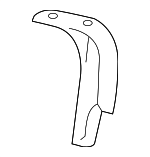 1L3Z1666800BA - Body: Seat Back Pad for Ford: F-150 Image