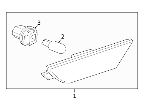 Side Marker Lamps for 2005 Chevrolet SSR #0