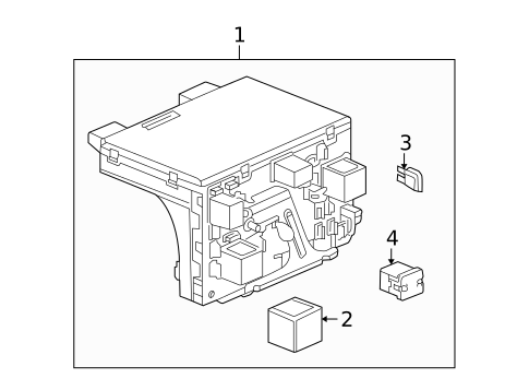 Electrical Components for 2007 Saturn Ion #3