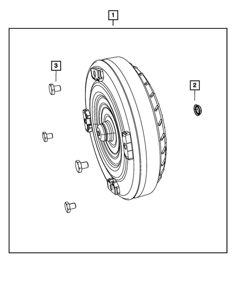 Automatic Transmission / Transaxle and Torque Converter for 2008 Jeep Liberty #1