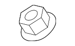910112010001 - Body: Wiper Arm Nut for Mercedes-Benz Image