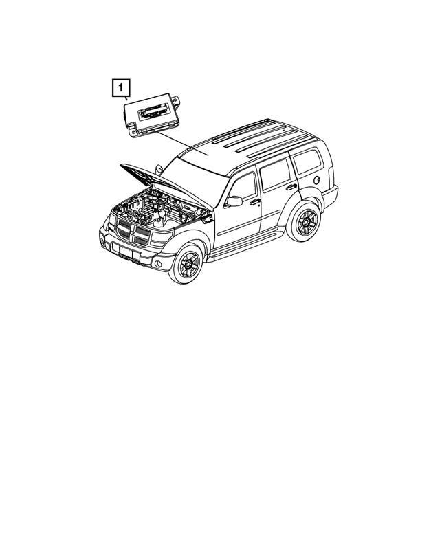 4671918AF - Electrical: Compass Module for Mopar Image