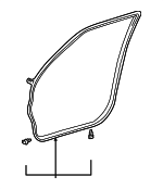 6786202080 - Body: Door Weather-strip for Toyota: Corolla Image