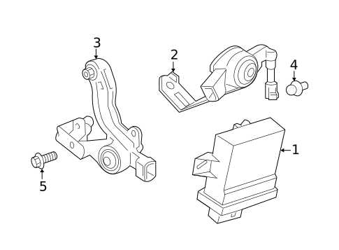 Headlamp Components for 2018 Buick Envision #1