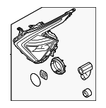 92101DW110 - Electrical: Headlamp Assembly for Kia Image