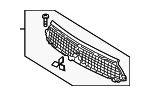 6402A198 - : Upper Grille for Mitsubishi: Outlander Image