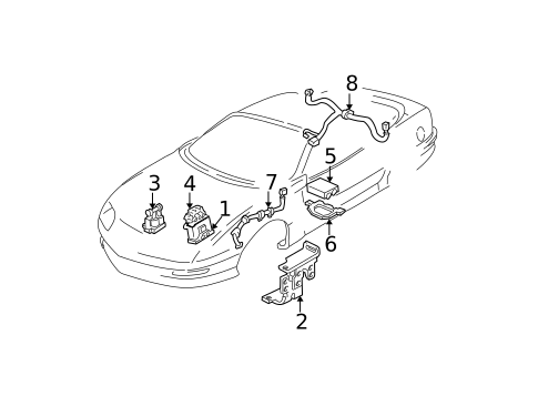 Traction Control Components for 1997 Chevrolet Camaro #0