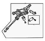 H3GZ3C529D - Steering: Steering Column for Lincoln: Continental Image