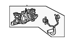 8431911010 - Steering: Switch Housing for Toyota Image
