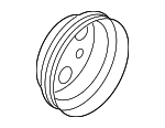 PY8W15131 - Cooling System: Pulley for Mazda: 3, 6, CX-30, CX-5, CX-50, CX-9 Image