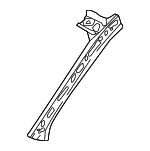 51419FN00A9P - : Hinge Pillar for Subaru Image