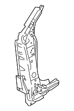 51456FN10A9P - : Hinge Pillar Reinforced for Subaru Image