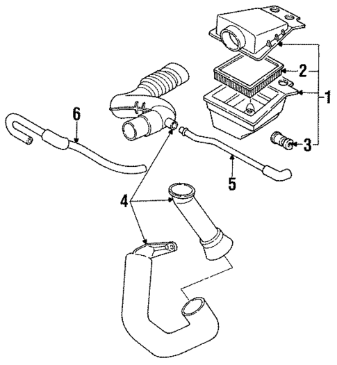 Engine Parts for 1991 Pontiac Sunbird #1