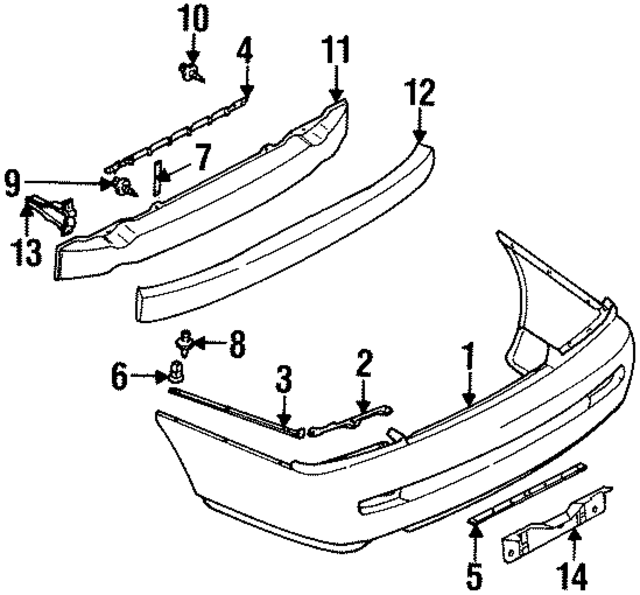MB887547 - Body: Bumper Cover Reinforcement Beam for Mopar Image