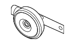 V04015001BE - Electrical: Alarm Horn for Porsche Image