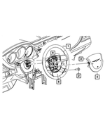 1GA601DHAB - Steering: Steering Wheel for Mopar Image