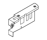 5Q0907411F - Electrical: Shield for Volkswagen: Atlas, Atlas Cross Sport, Golf, Golf Alltrack, Golf R, Golf SportWagen, GTI, Jetta, Tiguan Image