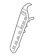 BH6Z5466892BA - Body: Side Trim for Ford Image