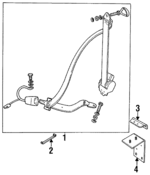 Front Belt Assembly Mount Bracket