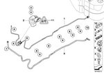 61357834411 - Fuel Supply: Pressure Sensor for BMW Image
