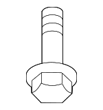 2011-2025 Audi - Fender Liner Retainer Screw
