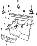 EJP100310RQJ - : Pocket for Land-Rover Image