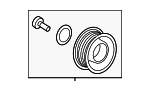 311895A2A02 - Cooling System: Tension Pulley for Acura Image