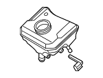 8W0611301 - Body: Reservoir for Audi: A4, A4 allroad, A4 Quattro, A5 Quattro, A5 Sportback, A8 Quattro, Q7, Q8, RS Q8, RS5, RS5 Sportback, RS6 Avant, RS7 Sportback, S4, S5, S5 Sportback, S8, SQ7, SQ8 Image